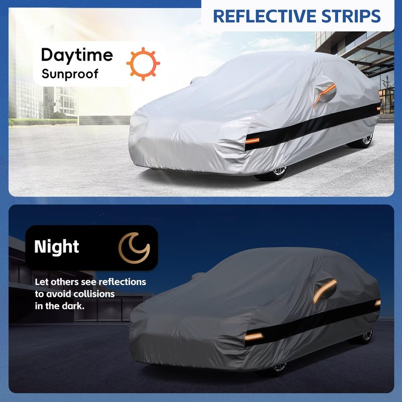 Holthly Sedan Car Cover Custom Fit Pontiac Grand Prix 1978-2009,