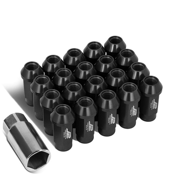 J2 Engineering 7075 Aluminum Black M12 x 1.5 20Pcs L: