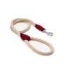HUGO & HUDSON Luxury Dog Lead Round Rope & Leather