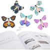 VERALY.MX 15 Mariposas Voladoras Mágicas Regalo Libro Tarjetas Liga Elastica
