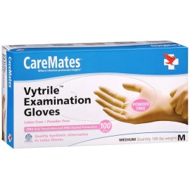 CareMates Vytrile Examination Gloves Medium 100 EA