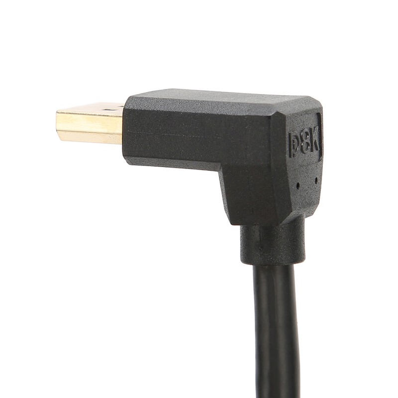 Displayport 1.4 Cable 8K/60Hz 90 Degree Angled Male to Male