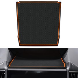 Ruautumn Auto Dashboard Mats for Subaru Crosstrek Accessories 2018-2023, for Subaru Forester Accessories 2019-2024, for Subaru Impreza 2018-2023 (Orange)