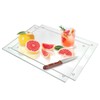Seelenruhe Tempered Glass Cutting Boards for Kitchen Counter, 2PCS 12x16
