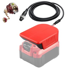 Fishing Batterty Adapter for Craftsman 20V Battery Work for Daiwa/for Shimano 14.4V Daiwa TANACOM 750 Bull 750 500 600MJ 300JS 400J 200 Series Electric Fishing Reel