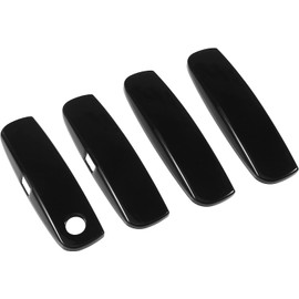 MACHSWON 4pcs Black Exterior Outside Door Handle Trim Cover Front Rear Left Right Glossy for Dodge Charger 2011-2021