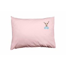 Bona Basics, Dekorative Kissenhülle, Heimdekoration, für Sofa, Cafeteria, Maße: 50x35 cm, Farbe:Hellrosa