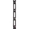 RCH Hardware Decorative Oil Bronzed Black Solid Brass Chain for