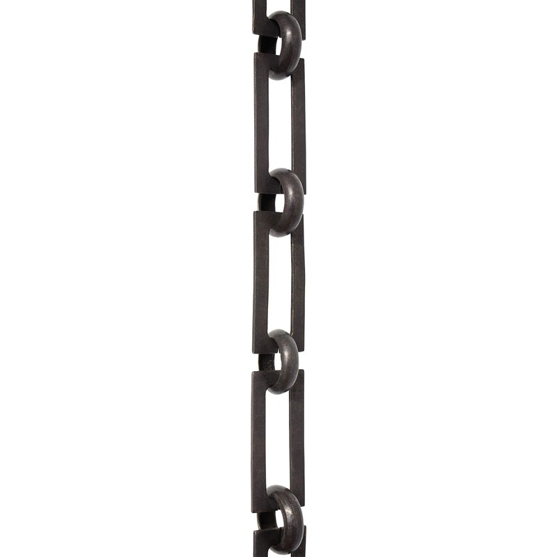 RCH Hardware Decorative Oil Bronzed Black Solid Brass Chain for