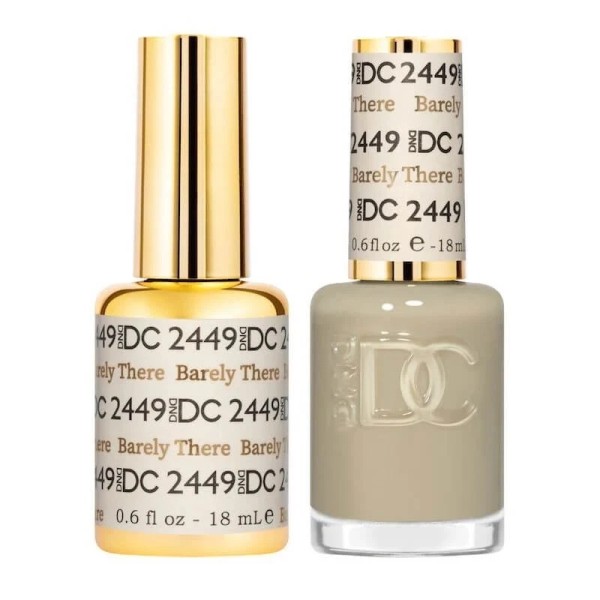 DND DC Soak Off Gel Polish + Matching Nail Lacquer