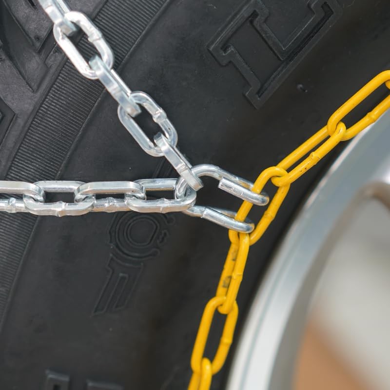 SCITOO HKN140 Snow Chains Quick Easy Installation,Tire Traction Chain For