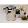 APS Ice Bucket Set with Tongs, Stainless Steel, Silver, 14