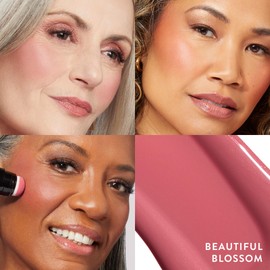 LAURA GELLER NEW YORK Serum Blush Cheek Tint Duo: Practical Pink + Beautiful Blossom