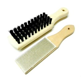 JTS File Card Cleaner Set of 2 File Card & Combination with Brush + Pick Lutz 10 20