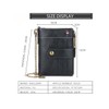 REMARSO Men's Bifold Wallet, Large Capacity, Popular, Folding Wallet, Chain