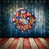 4th July Wreath Patriotic Wreath Independence Day Wreath for Front