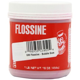 Gold Medal Flossine Can, Bubble Gum, 1-Pound