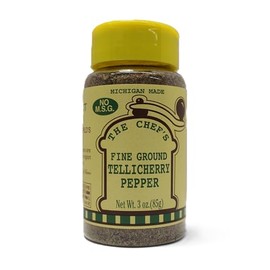 Fine Ground Tellicherry Pepper-3 oz-Small Bottle
