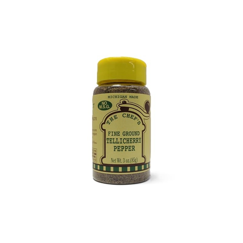 Fine Ground Tellicherry Pepper-3 oz-Small Bottle