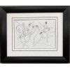 Al Hirschfeld "American Ballet '80 - Godunov" CUSTOM FRAMED ART