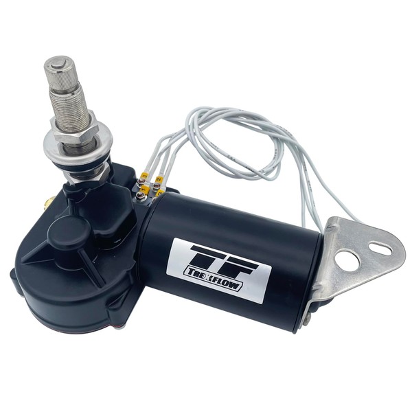 Boat Wiper Motor 12V 2.5" Shaft 110 Degree - MRV and Automotive Applicable Wiper Motor Replaces 34010 4R2.12.R110D WWF12C18 Series