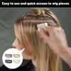 Chunni Clips for Hair Extensions 10-Teeth Wig to Secure Wig