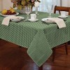 Classic Home Store Alan Symonds Tablecloths Gingham Tablecloth Green 60"