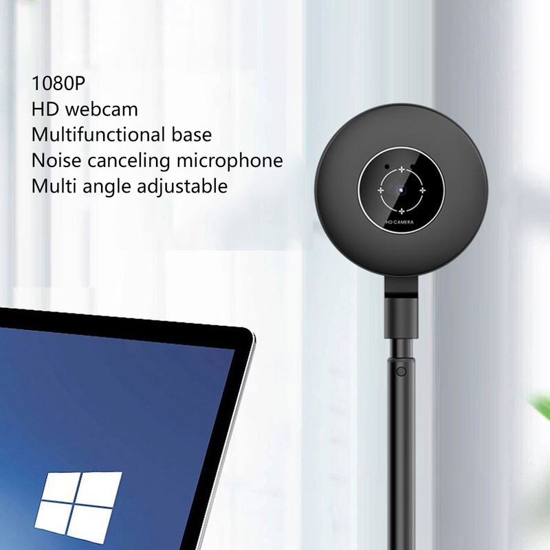 HD Webcam 1080P Noise Reduction Driver Free Plug and Play