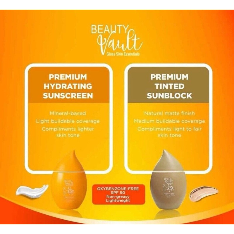 Beauty Vault Premium Tinted Sunblock SPF 50 PA+++, 50g