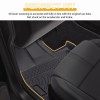 Aftermarket Products All Weather Floor Mats For 2020-2025 Toyota Highlander