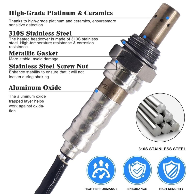 HISports Lambda Oxygen Sensor OZA685-WW1 WO163304 for Wood Heating /