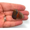 Tiger Iron Large Crystal Gemstone Tumbled Stone - 1 Pc