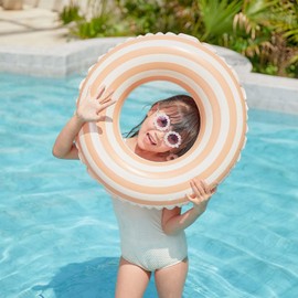 Float Ring, For Kids, Adults, Swimming, O-Shaped, 70#80# 90#, Float, Cute, Unisex Float, Stylish, For Summer, Water Play, Pool, Beach, River, Sea Bathing, Heat Protection