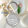 Laluminter New Parent Decision Keychain - Rotatable Dual-Mode Daddy's or