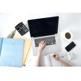 Emergency Document Organiser in Case I Go Missing Binder, Important Papers Folder with File Pockets for Family, School, Office (Blue)