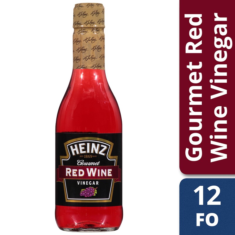 Heinz Gourmet Red Wine Vinegar (12 fl oz Bottles, Pack