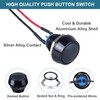 DMWD Momentary Domed Push Button Switch 1NO ON-Off Reset Micro