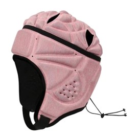 Amagogo Adjustable Rugby Head Headgear for Football Baseball Safety for Adult Youth, Pink