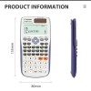 CTIFREE SCIENTIFIC CALCULATOR FX-991ES PLUS Mathematical Functions Textbook LCD CTIFREE