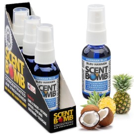Scent Bomb Air Freshener Spray 4 Pack 1 Fl Oz Instant Odor Eliminator