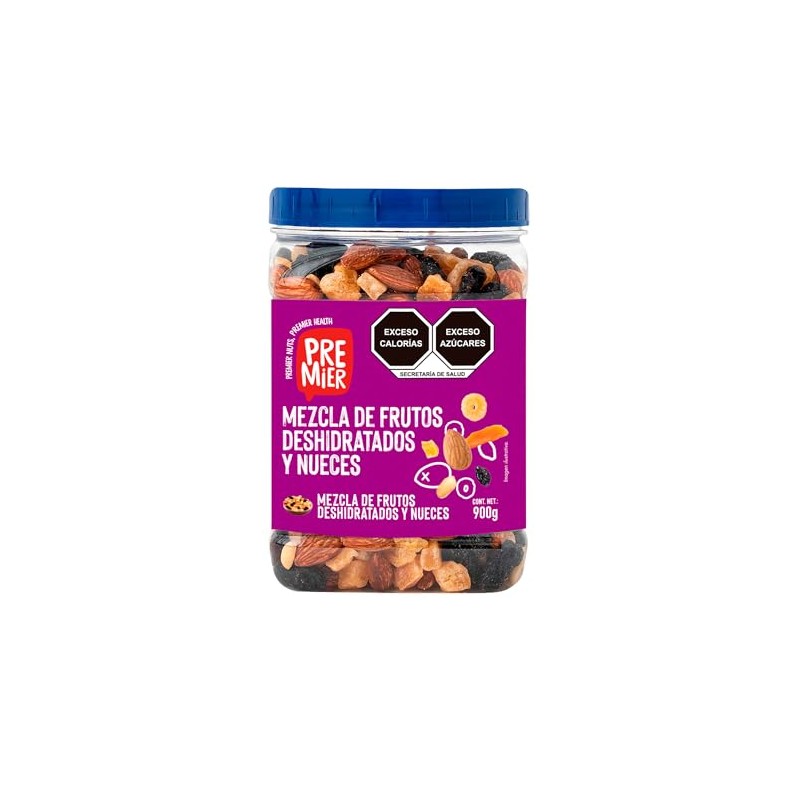 Mezcla de Frutos Secos y Nueces 900 gramos Bolsa resellable