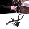 Alto Sax Wall Mount Stand Metal Sponge Hold Tenor Saxophone