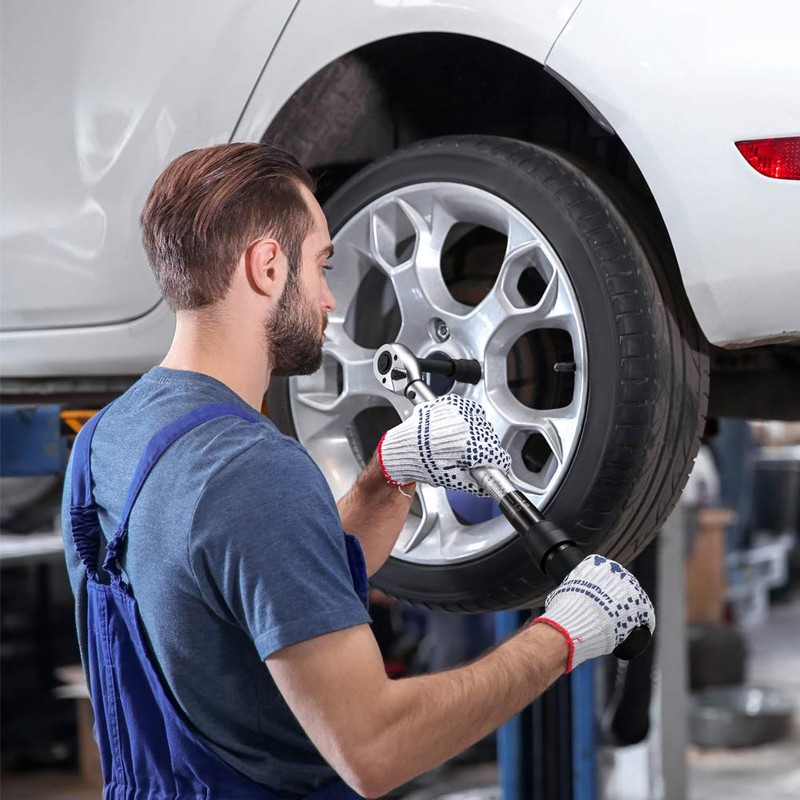 ARUCMIN 1/2-Inch Drive Click Torque Wrench (10-150 ft.-lb./13.6-203.3 Nm) Dual-Direction