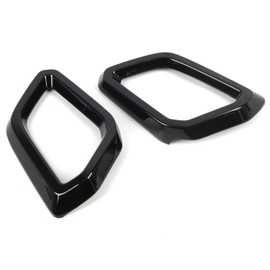 for Honda CRV CR-V Sport Touring 2023 2024 2025 Car Accessories ABS Front Bottom Bumper Lid Cover Strip Trim 2PCS (Glossy Black)