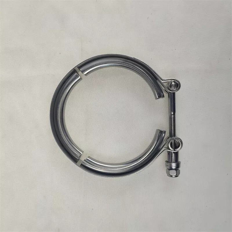 JONJEA 2" Universal Stainless Steel V-Band Clamp for Turbo Downpipe