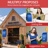 Metal Donation Box-Suggestion Box with Slot and lock-Cash Lock box