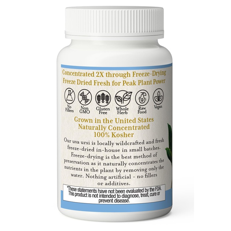 ECLECTIC INSTITUTE Uva Ursi | 90 Capsules