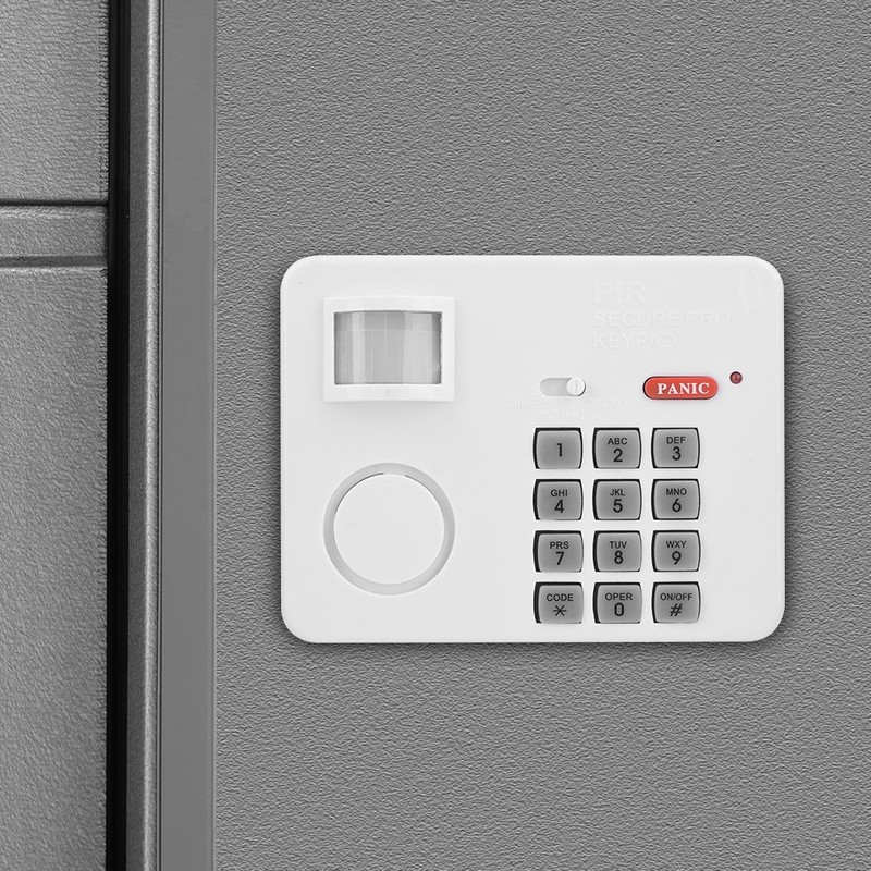 105DB Password Wireless Home Security Emergency Keypad Alarm Siren, 105°