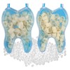 Dental Temporary Tooth Cap Crown Veneers Front Back Anterior and