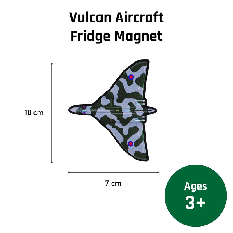 Avro Vulcan Aircraft Fridge Magnet - Iconic Aviation Souvenir gift